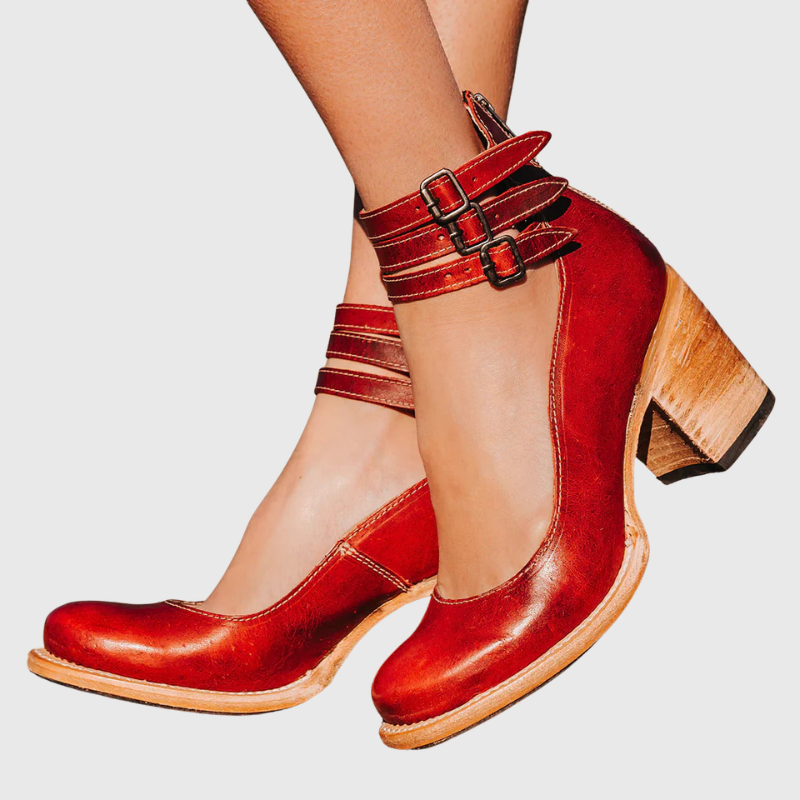 Women's Buckle Ankle Boots