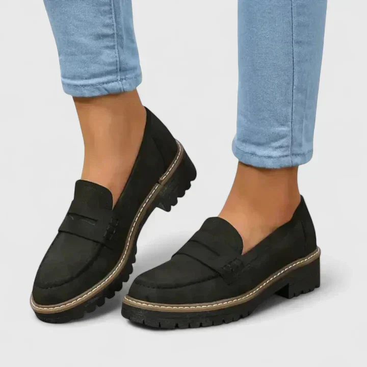 Women's Platform Lug Sole Loafers