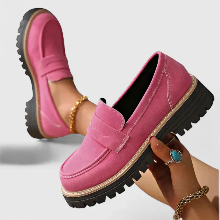 Women's Platform Lug Sole Loafers