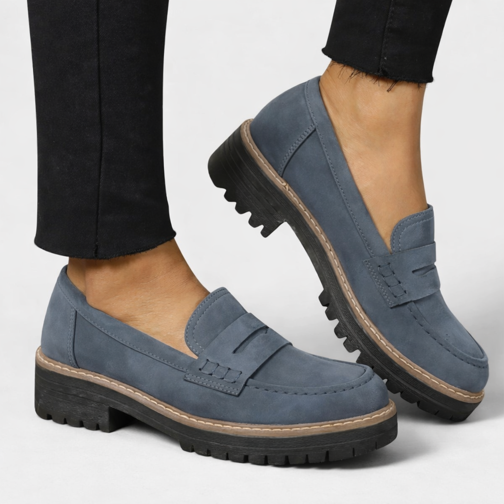 Women's Platform Lug Sole Loafers