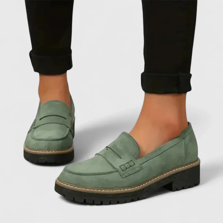 Women's Platform Lug Sole Loafers