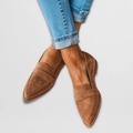 Women's Pointed Flat Loafers