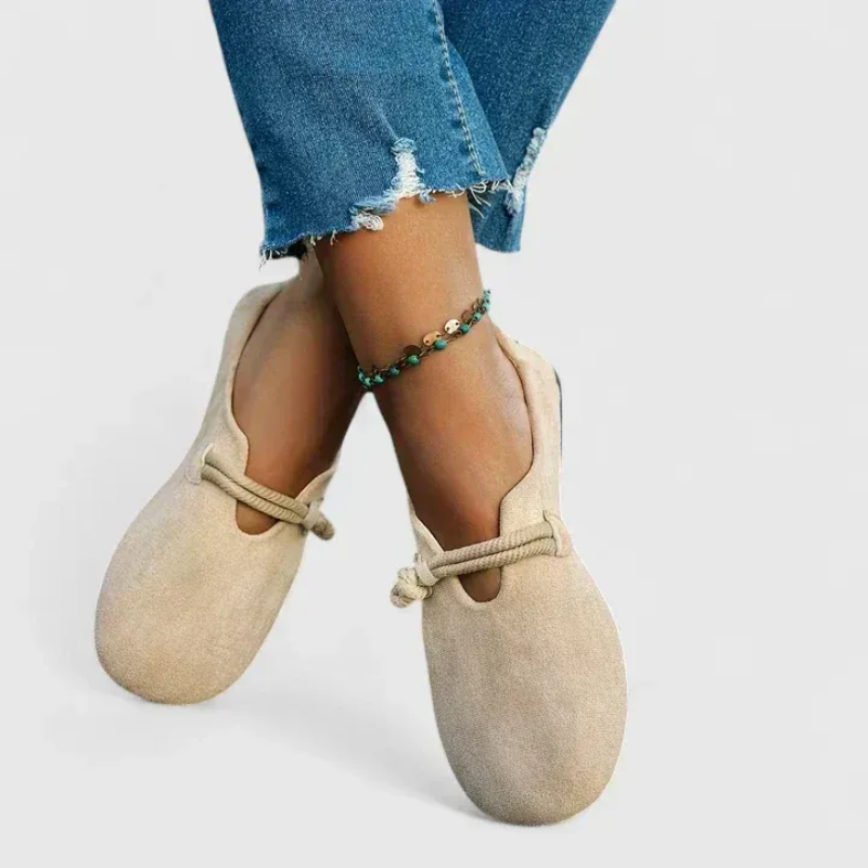 Women's Rope Detail Flat Loafers