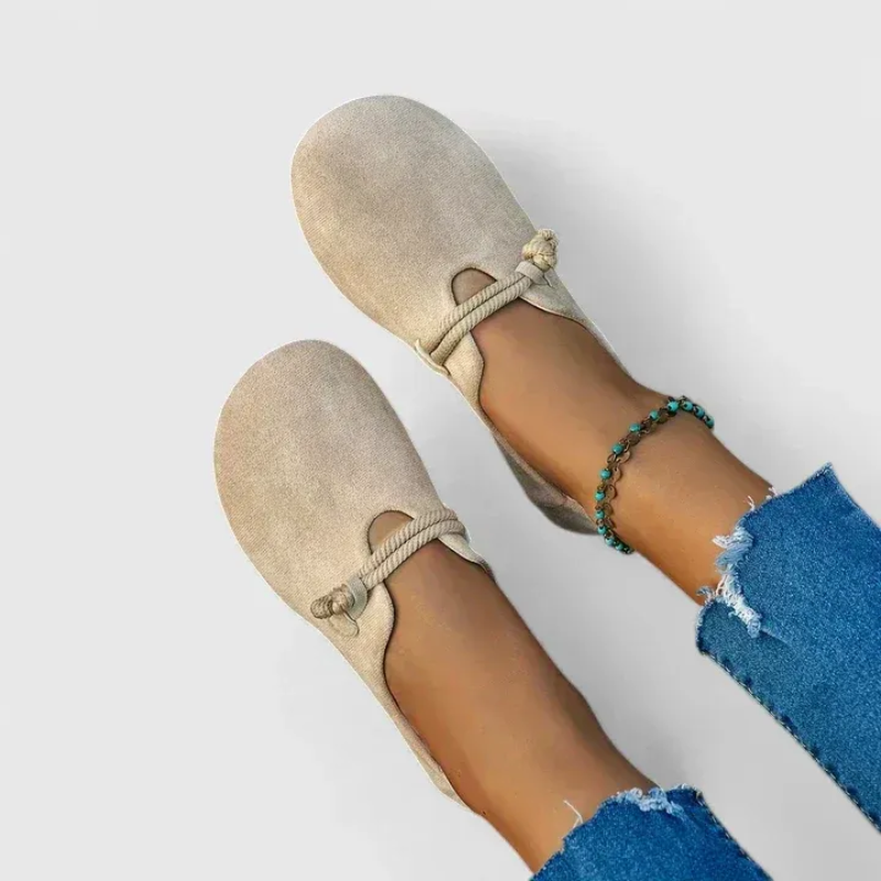 Women's Rope Detail Flat Loafers